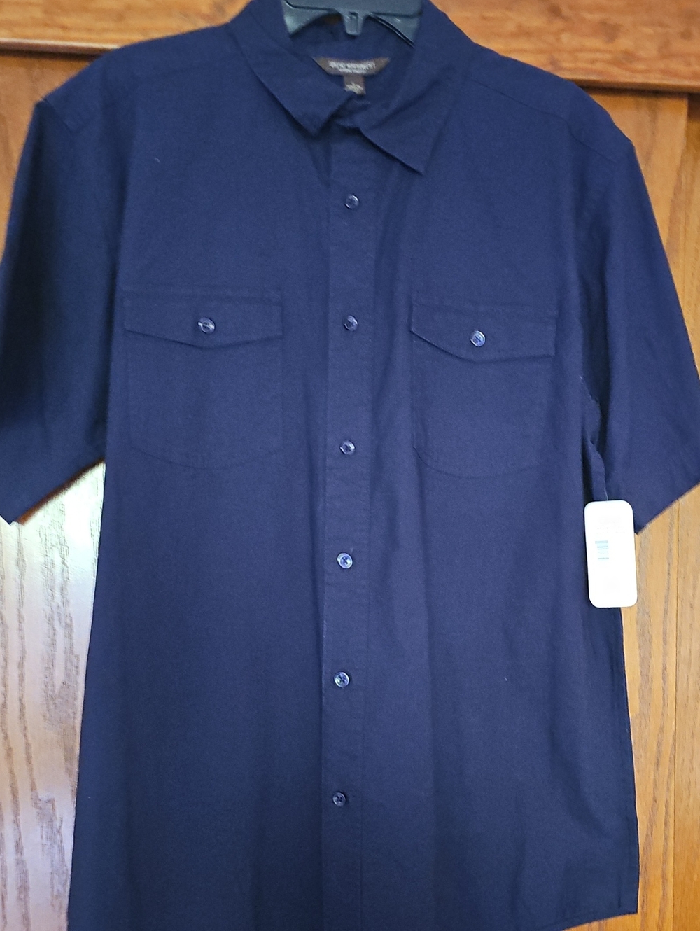 Great Northwest Clothing Company Navy Short-Sleeve Button-Down Shirt
